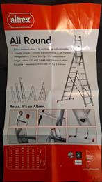 Altrex Reformladder 3-delig, zo goed als nieuw, Ophalen, Zo goed als nieuw, Ladder, Opvouwbaar of Inschuifbaar