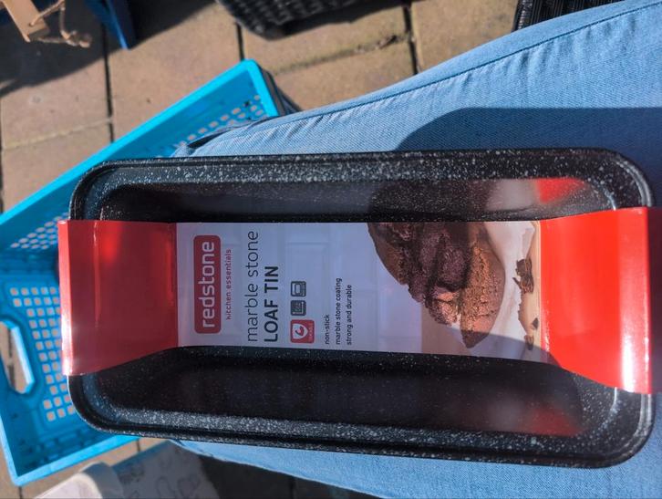 Redstone Marmeren Steen Broodvorm - Antiaanbaklaag, Huis en Inrichting, Keuken | Keukenbenodigdheden, Ophalen of Verzenden