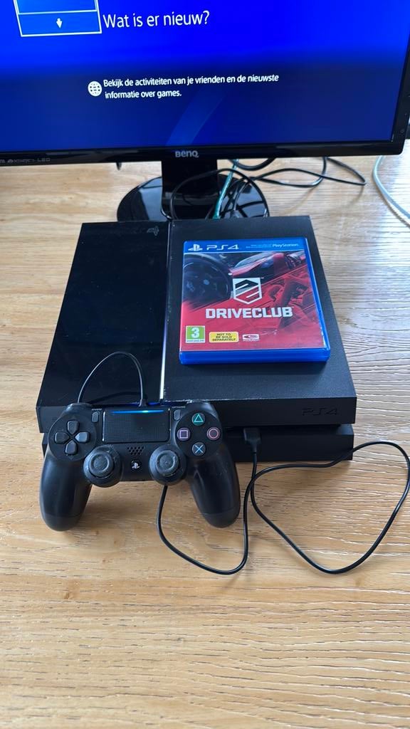 Ps4 drive club versie., Ophalen, Met 1 controller, Original, 500 GB