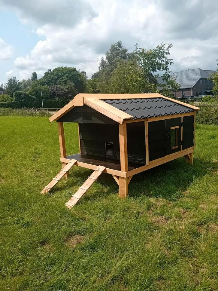 Veranda villa XXL , Douglas, Dieren en Toebehoren, Pluimvee | Toebehoren, Nieuw, Kippenhok of Kippenren, Ophalen of Verzenden