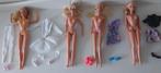 Mattel Barbie poppen 4x 1966 - 1975 - 1976 - 1993 vintage, Ophalen of Verzenden, Gebruikt, Barbie