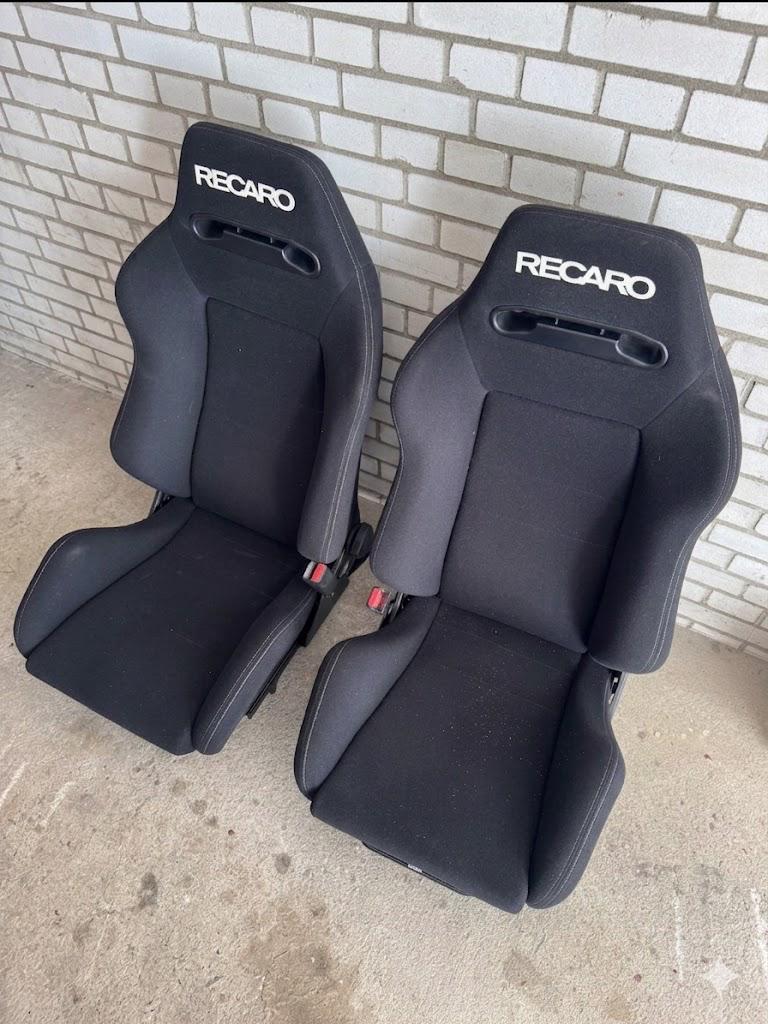 Recaro SR5 Speed + Recaro Ultra-Low Seat Rails (Civic EJ/EK), Auto-onderdelen, Interieur en Bekleding, Ophalen, Gebruikt, Universele onderdelen