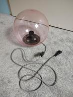 Roze glazen lamp, Ophalen, Minder dan 50 cm