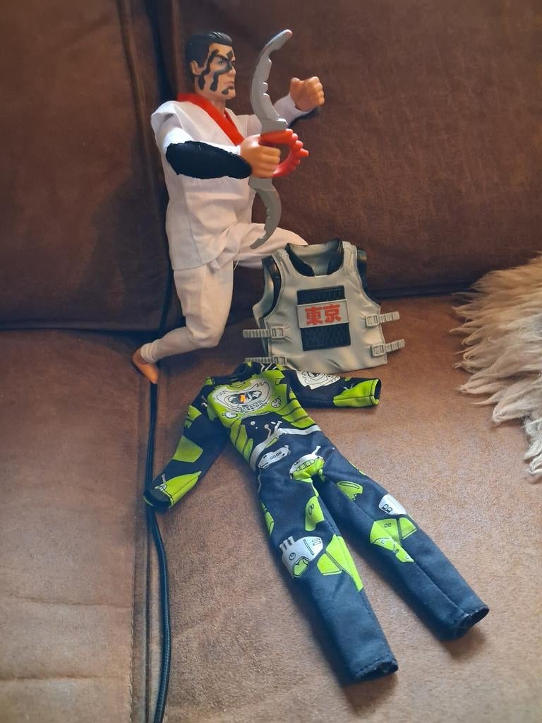 ActionMen poppen met accessoires - per stuk of 3 voor €12, Ophalen of Verzenden, Gebruikt