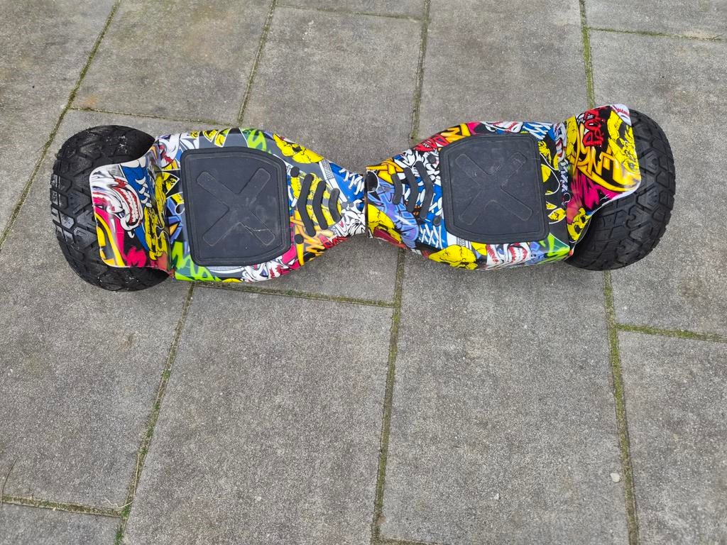 Hoverboard all-terrain, voor de klusser., Ophalen