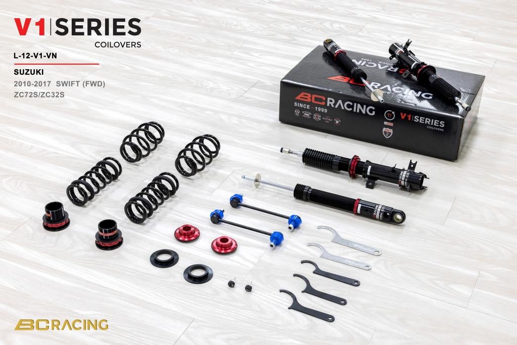 BC Racing schroefset verlaging - Suzuki Swift 10-17, Ophalen of Verzenden