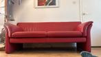 MONTEL rode leren sofa, eventueel brengen in overleg, Ophalen, Gebruikt, 150 tot 200 cm, Tweepersoons