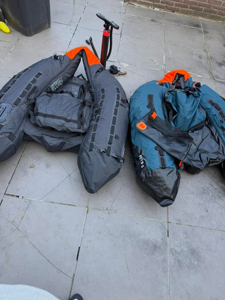Bellyboats vissen, Watersport en Boten, Hengelsport | Witvissen, Ophalen of Verzenden, Zo goed als nieuw, Overige typen
