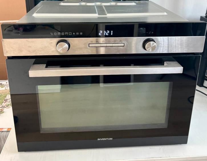 Inventum IMC6150RK inbouw Combi-Oven Magnetron 50 ltr, Witgoed en Apparatuur, Magnetrons, Gebruikt, Inbouw, Combimagnetron, 45 tot 60 cm