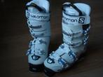 Salomon skischoenen maat 37.5-38 (24-24.5) zo goed als nieuw, Schoenen, Zo goed als nieuw, Skiën, Minder dan 100 cm