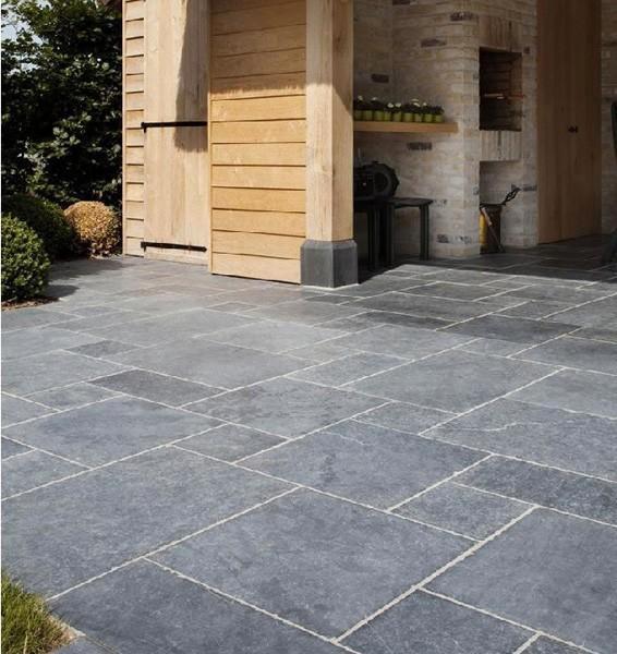 tuintegels Vietnamees Hardsteen wildverband, Tuin en Terras, Tegels en Klinkers, Nieuw, Terrastegels, Natuursteen, Ophalen of Verzenden