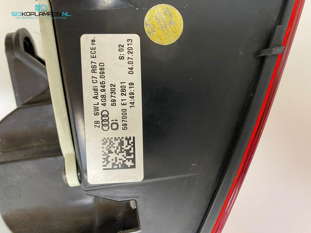 (VR) Audi A7 4G C7 Led achterlicht rechts buiten + achterkle, Auto-onderdelen, Gebruikt, -, -, -