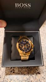 Origineel Hugo Boss Hero (Gold/Blue) Horloge, Sieraden, Tassen en Uiterlijk, Horloges | Heren, Staal, Staal, Polshorloge, Zo goed als nieuw