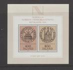 IJsland blok Nordia '84 (1982)., Verzenden, IJsland, Postfris