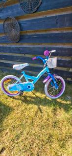 Meisjes fiets Frozen 16 inch, Ophalen, Gebruikt, 16 tot 20 inch