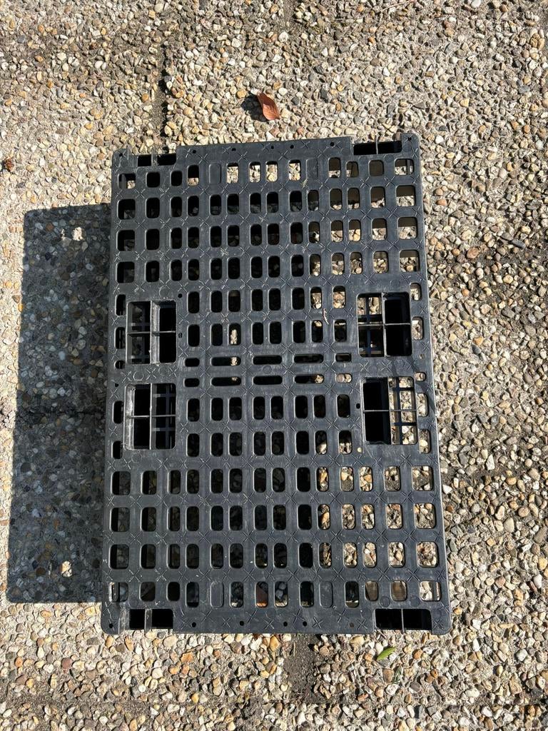 Kunststof vlonders, 60 stuks 59,5x39,5x15cm, Ophalen, Gebruikt, Kunststof