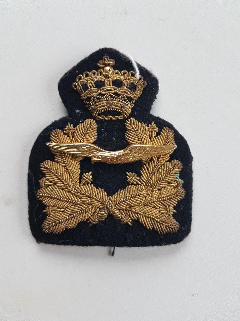 pet embleem klu, Ophalen of Verzenden, Luchtmacht, Nederland, Embleem of Badge