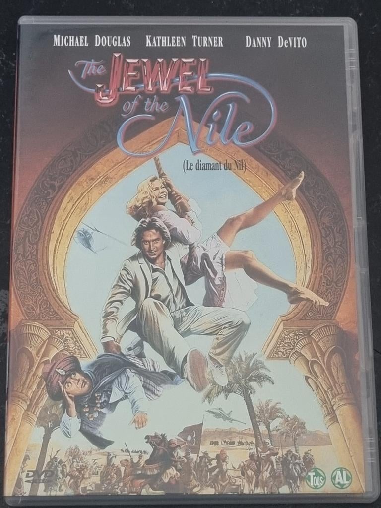 The Jewel of the Nile DVD - Actie/Avontuur, 1980 tot heden, Ophalen of Verzenden, Zo goed als nieuw, Actie en Avontuur