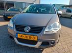 Volkswagen Polo 1.6-16V Cross CLIMA/CRUISE/TREKHAAK!, Voorwielaandrijving, Stof, Beige, 1064 kg