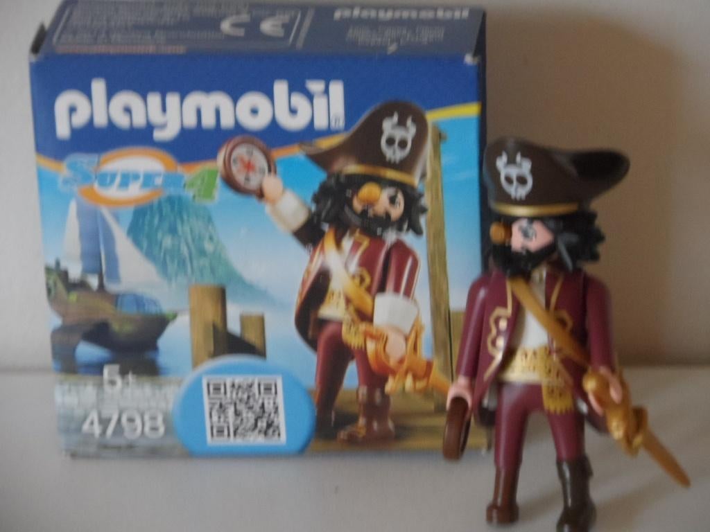Playmobil piraat met telescopisch oog, Ophalen of Verzenden, Nieuw, Los playmobil