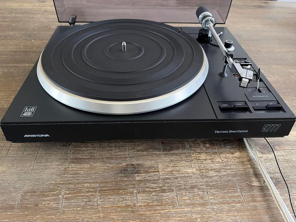 Aristona 5777 Platenspeler - Hifi Sound Project, Overige merken, Gebruikt, Pitch-regelaar, Ophalen of Verzenden
