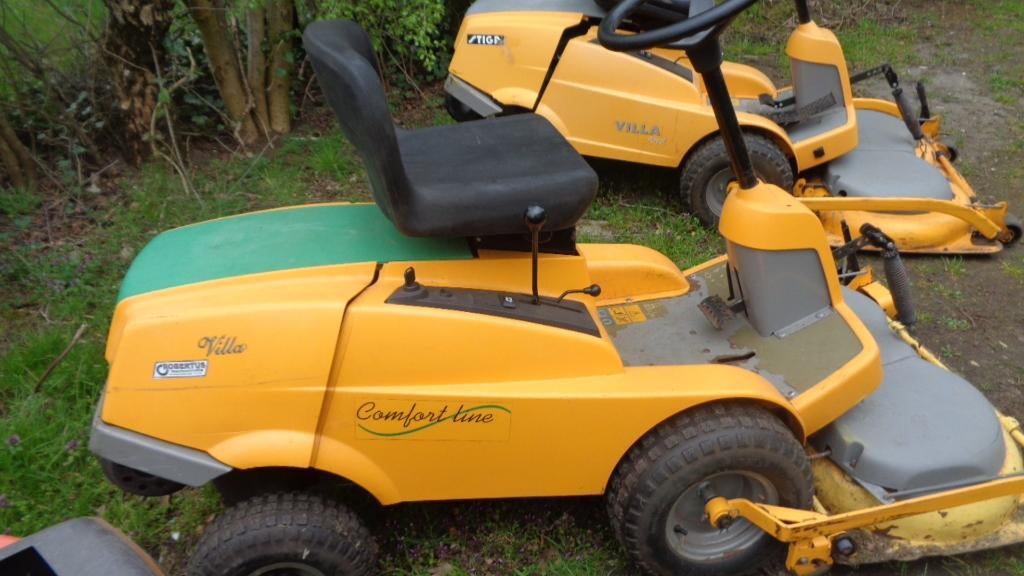 wegens inruil 2 x stiga villa met werk maaidek, Ophalen, Gebruikt, Versnellingen, Nederland