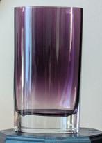 Bijzonder Mooie Vintage Ametist kleurige Krosno vaas 1980, Ophalen