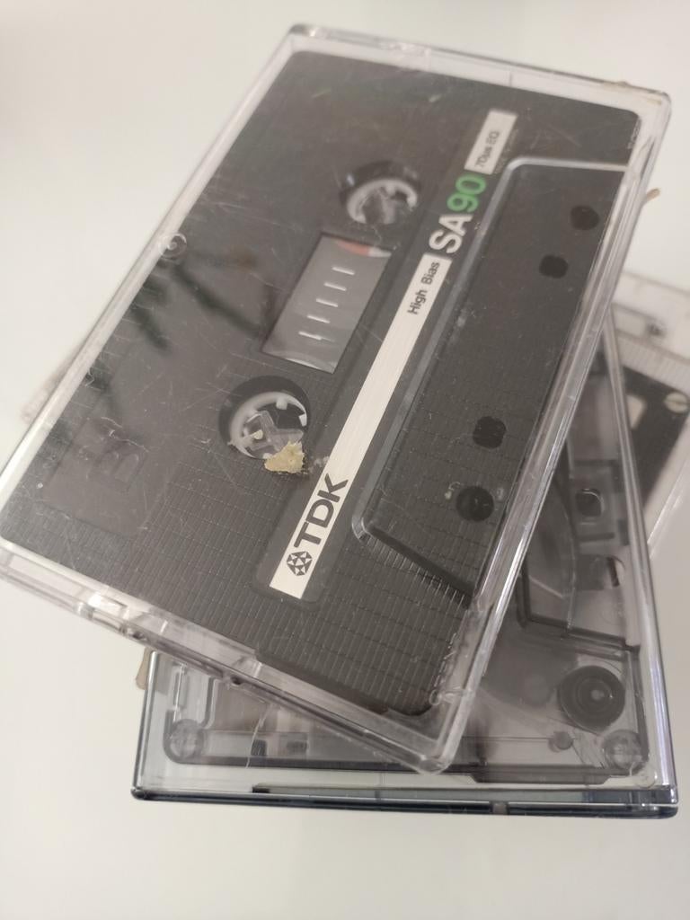 100 bespeelde cassettebandjes,nog goed te gebruiken!, Cd's en Dvd's, Cassettebandjes, Ophalen, Overige genres, 2 t/m 25 bandjes