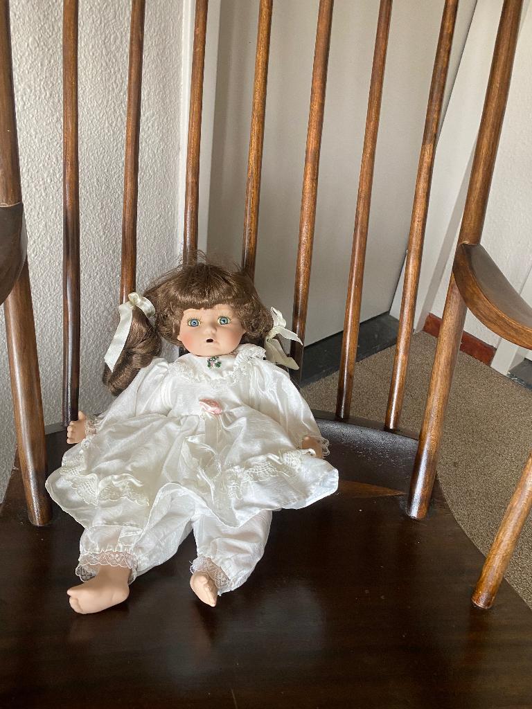 Antieke pop, Ophalen of Verzenden, Zo goed als nieuw, Pop