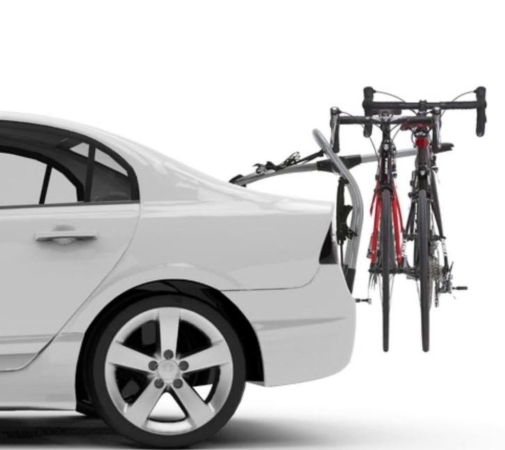 Auto fietsdrager achterbak voor max 3 fietsen (hangend), Auto diversen, Fietsendragers, Gebruikt, Achterklepdrager, 3 fietsen of meer