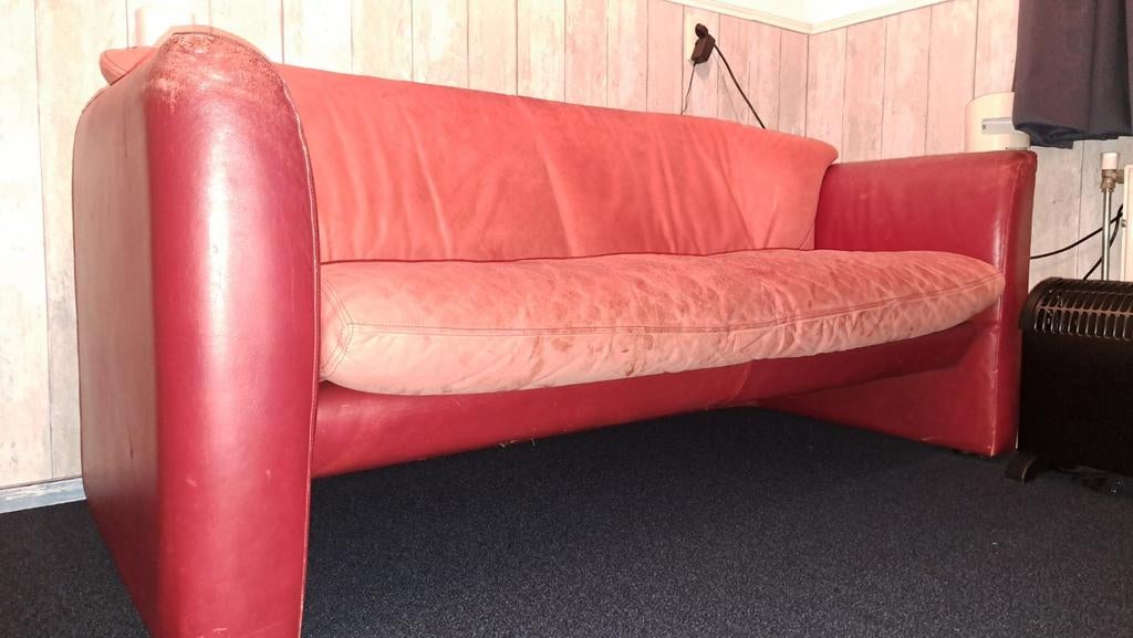 Leolux 2,5 zits bankstel. Gebruikt, gratis., Huis en Inrichting, Banken | Bankstellen, Ophalen, Gebruikt, 150 tot 200 cm, Tweepersoons