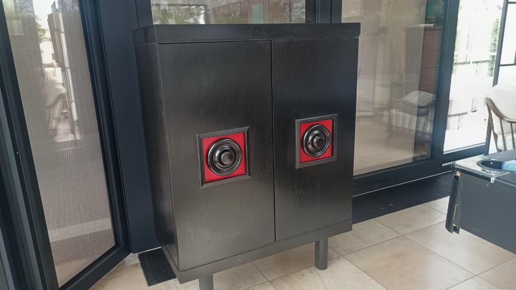 Brutalistische kast in stijl van De Coene, Antiek en Kunst, Ophalen