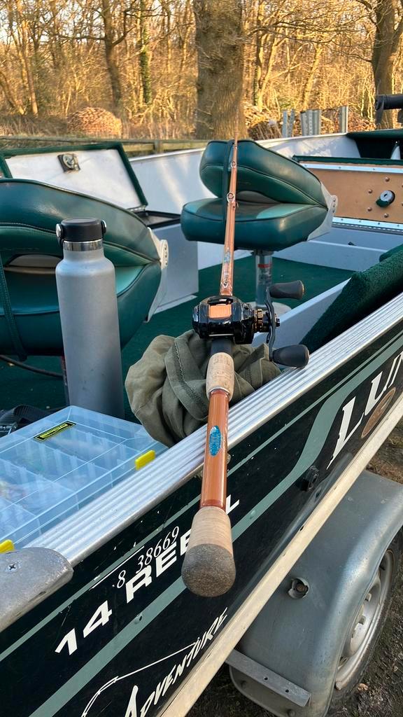 St croix legend glass, Watersport en Boten, Hengelsport | Roofvissen, Zo goed als nieuw, Werphengel, Ophalen of Verzenden