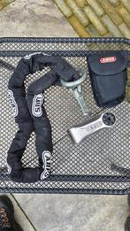 Abus Granit Detecto X-plus 8000 + 12KS 120 Black Loop, Motoren, Ophalen of Verzenden, Gebruikt