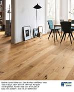 Lamel Parket click Oak Brushed 586 Natuur eik vooraf geoiled, Parket, Bruin, 75 m² of meer, Nieuw