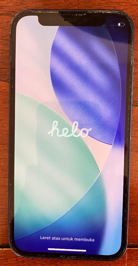 iPhone 12 mini 64GB Blauw, Telecommunicatie, Mobiele telefoons | Apple iPhone, Gebruikt, 77 %, Ophalen of Verzenden, 64 GB