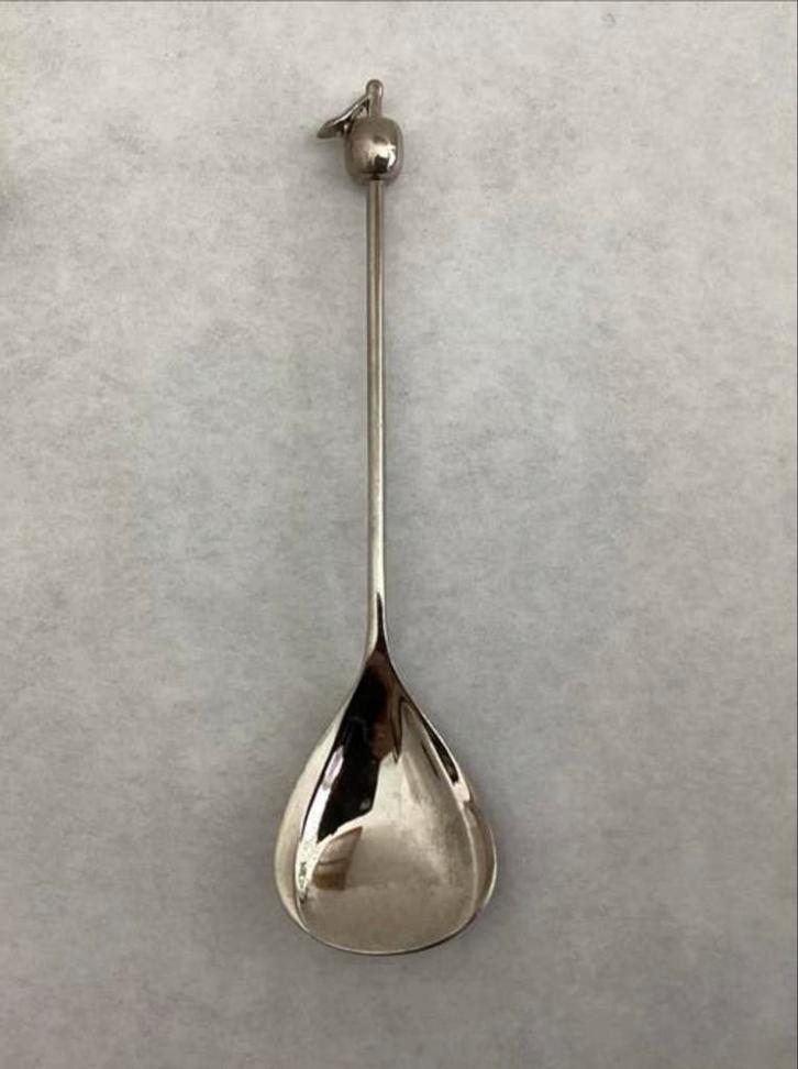 Suikerschep met appeltje, Huis en Inrichting, Keuken | Bestek, Overige materialen, Ophalen of Verzenden