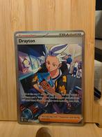 Drayton Trainer Foil - Zeldzame Pokémonkaart!, Ophalen of Verzenden, Zo goed als nieuw, Foil