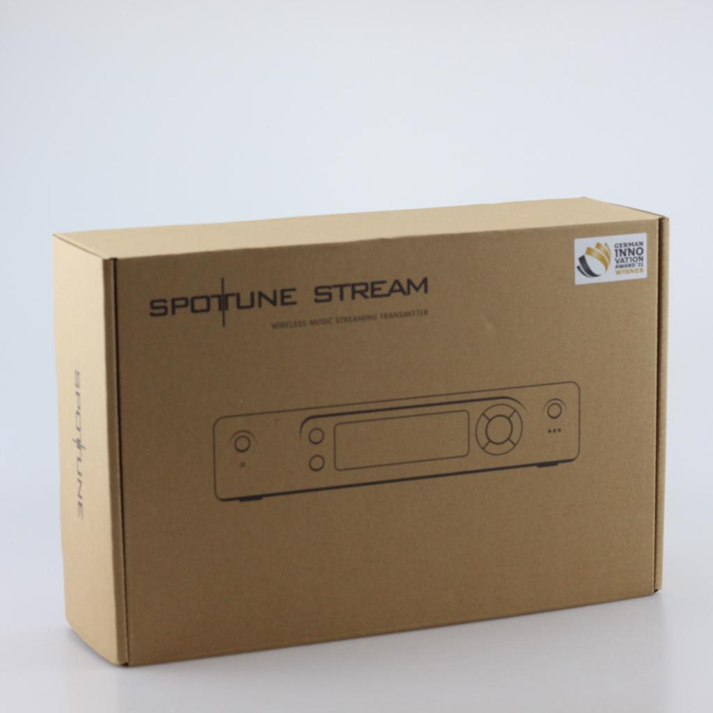 Spottune Audio Stream +  2 x Omni Speaker Set Zwart Nieuw, Flex Ltd., Nieuw, https://flex.com/contact-us, Nobelstraat 10, 5807 GA Oostrum LB, Limburg, Nederland