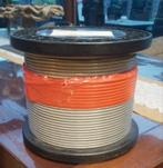 100 meter geplastificeerde stalen kabel zie omschrijving, Doe-het-zelf en Verbouw, Elektra en Kabels, Ophalen, Nieuw, Overige typen