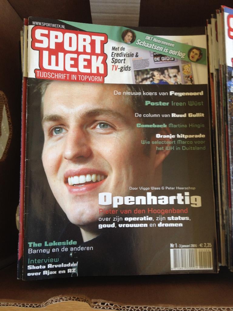 Tijdschrift Sportweek, Ophalen, Gelezen