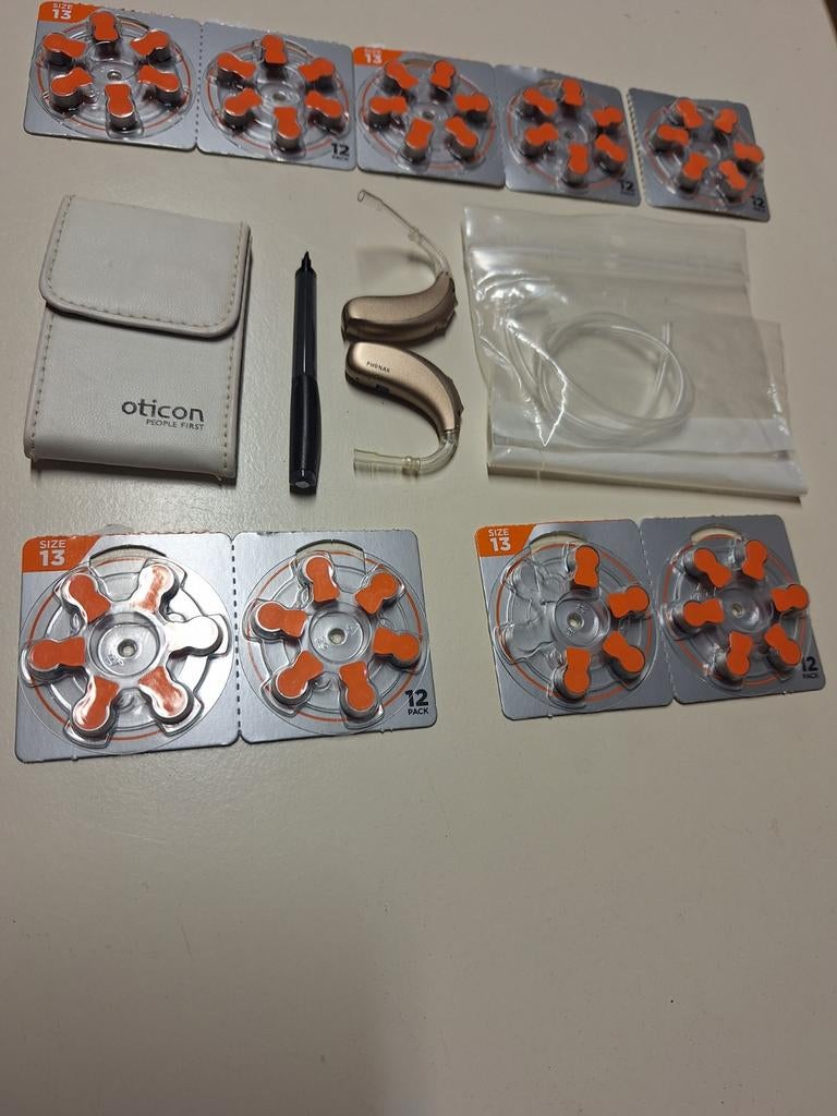 Krachtige hoortoestellen L+R: Phonak Naída Marvel M50-SP, Ophalen of Verzenden