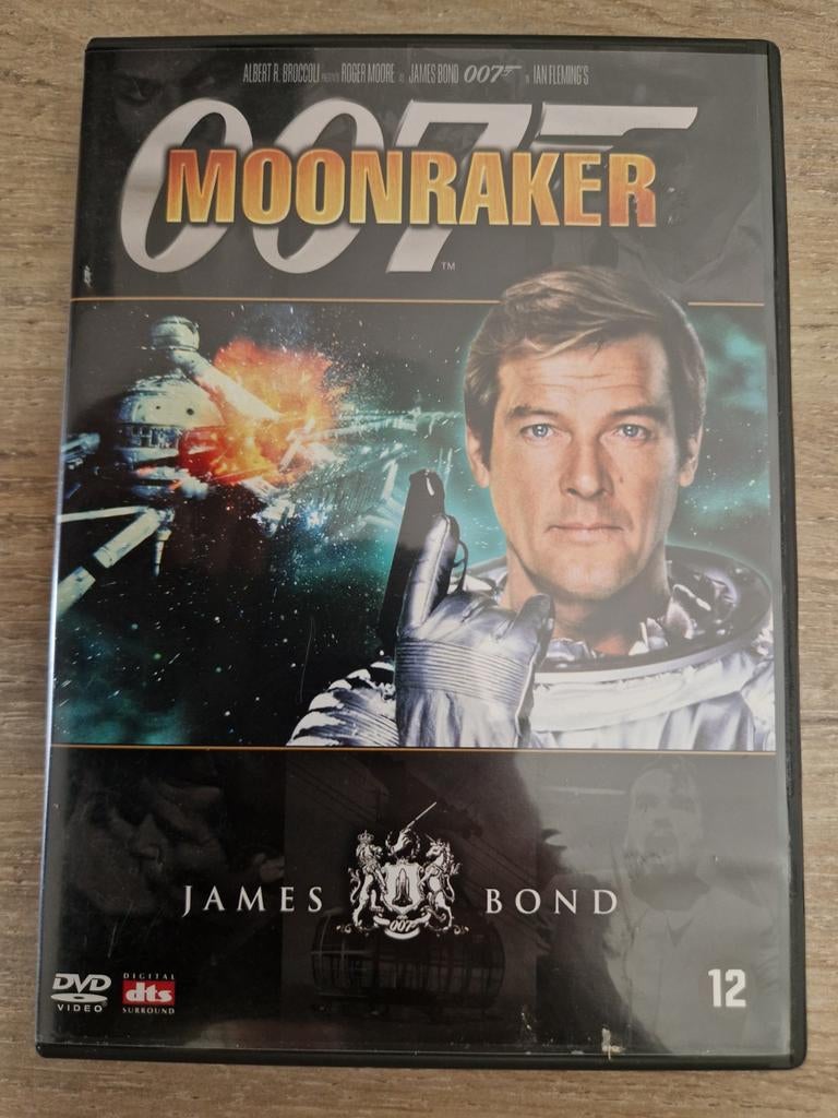 Moonraker 007, Cd's en Dvd's, Dvd's | Actie, Alle leeftijden, Ophalen of Verzenden, Zo goed als nieuw