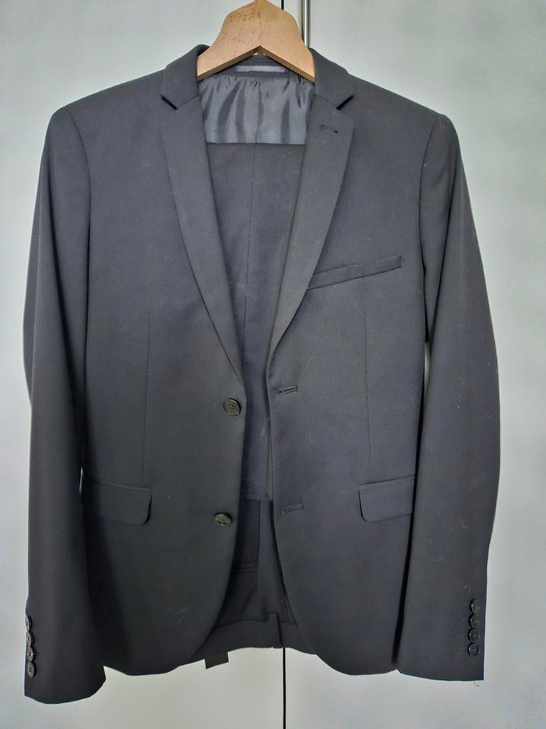 Zwart galapak / kostuum WE maat 42 (kleine herenmaat), Kleding | Heren, Kostuums en Colberts, WE, Zwart, Ophalen of Verzenden