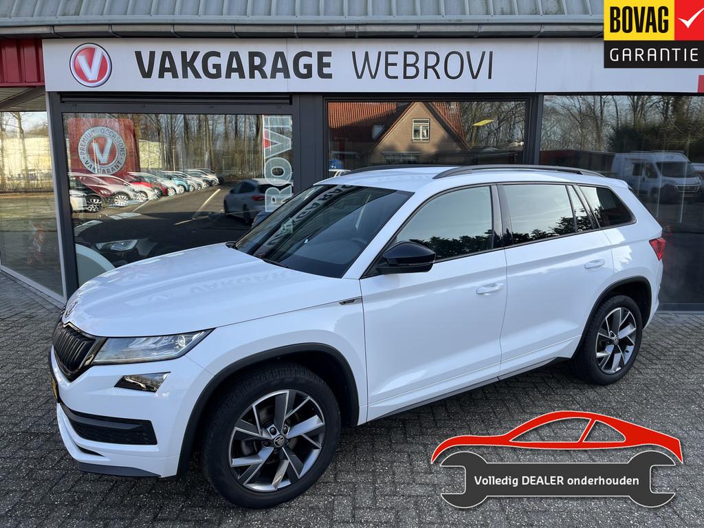 Skoda Kodiaq 1.5 TSI Sportline Bus. 1e Eign/Stoel-Stuurverw/, Voorwielaandrijving, Euro 6, 4 cilinders, Origineel Nederlands