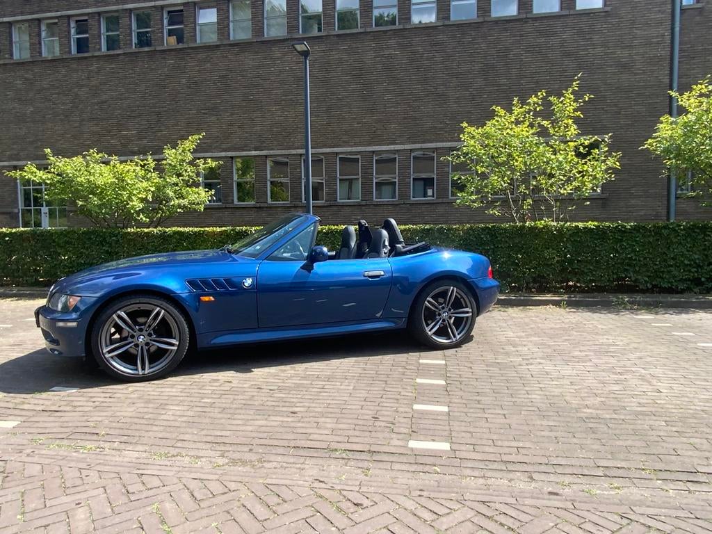 BMW Z3 1.9 I Roadster 2001 Cabrio - unieke blauwe kleur, Auto's, BMW, 13 km/l, 118 pk, 4 cilinders, Cabriolet