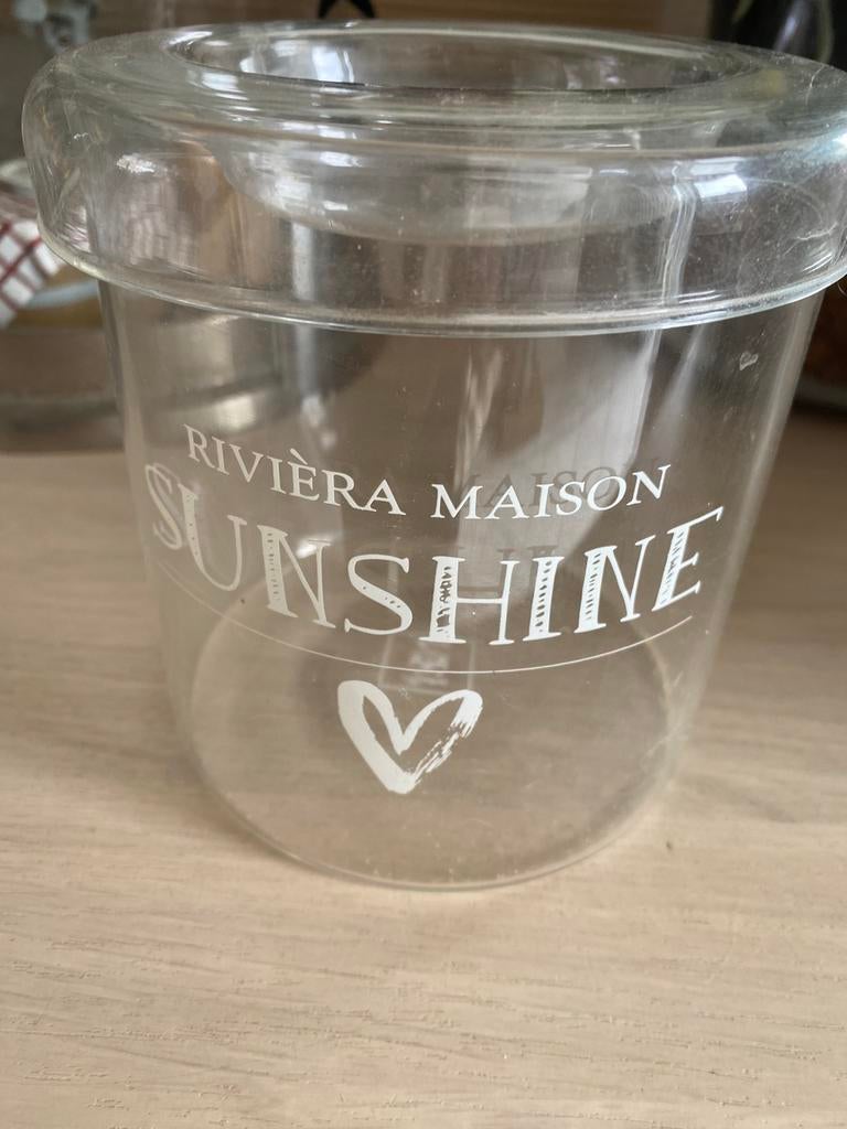 Riviera Maison waxine licht houder, Ophalen of Verzenden, Zo goed als nieuw