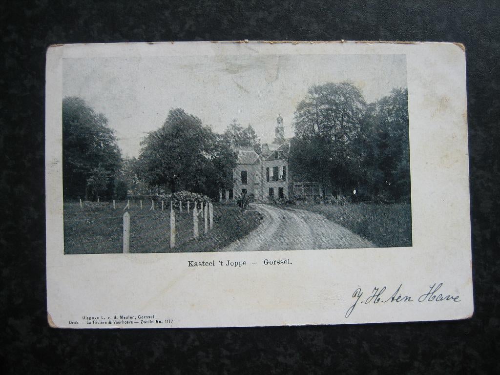 GORSSEL Kasteel 't Joppe A, Ophalen of Verzenden, Voor 1920, Gelderland