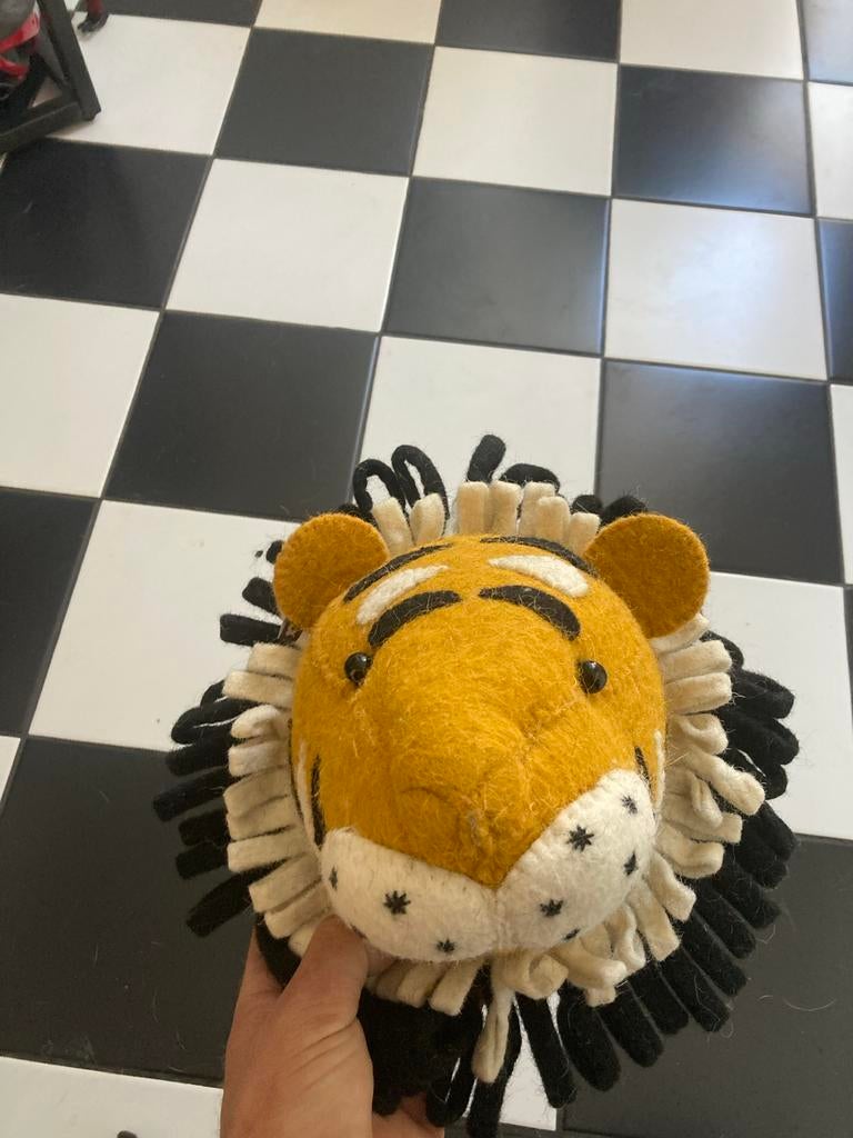 Leuke dieren wanddecoratie voor kinderkamer (6stuks), Ophalen of Verzenden, Zo goed als nieuw, Wanddecoratie