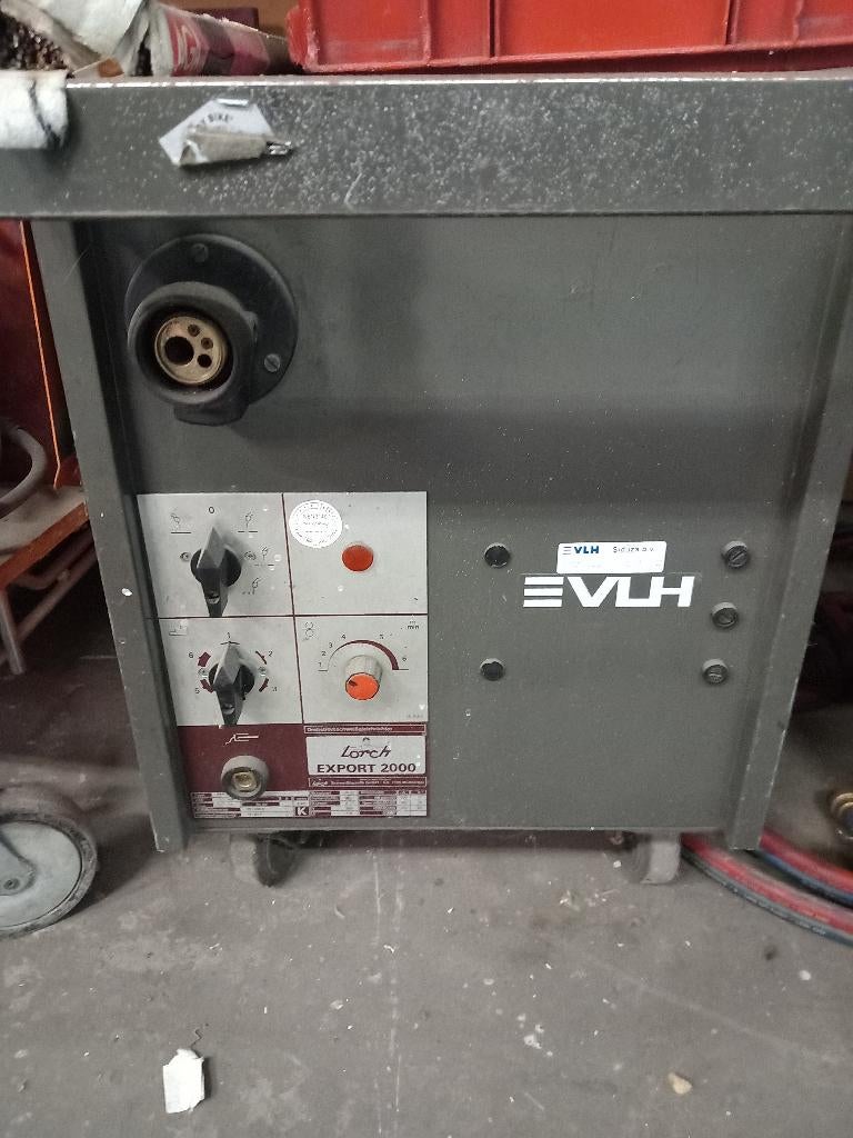 Afgeschermde Gas Lasmachine Lorch Export 2000, Ophalen, Gebruikt, 150 tot 250 ampère, Co2